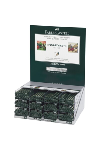 Faber Castell SET 288 BUCĂȚI CREIOANE GRAFIT CASTELL 9000 FABER-CASTELL