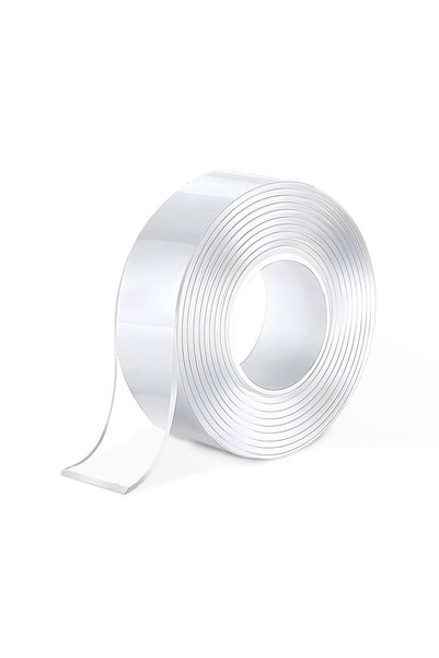 Alista Home Bandă adezivă nano dublă-față foarte puternică - 300 x 3 x 0.2 cm