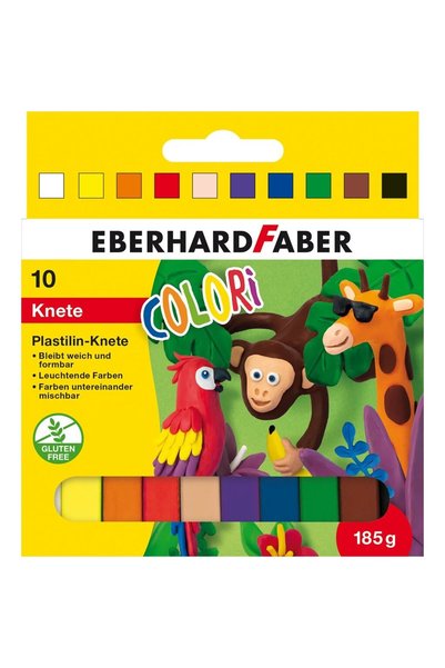 Eberhard Faber Пластилин 10 цвята 185г