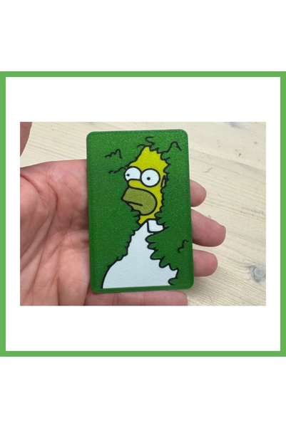 TheGencoo 3D Printed Decorative Bank Card Case with a Funny Cartoon Design, M...