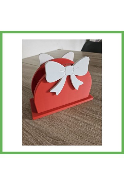 TheGencoo 3D Printed Christmas-Themed Napkin Holder, Decorative Table Napkin ...