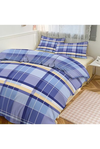 LEADER GLOBAL High Quality Bohemian Duvet Cover Set 3Pcs, Home Sleep Bedding
