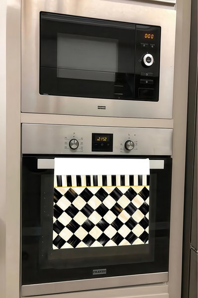 aymira home Decorative Kitchen Cotton Oven Towel with Special Pattern 35X50 c...