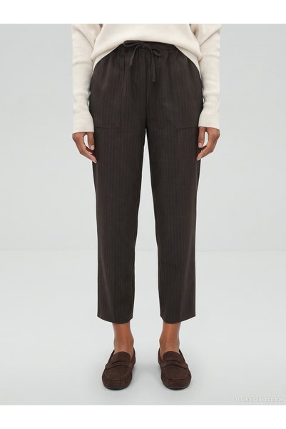 Dilvin 73244 Elastic-Waist Pants