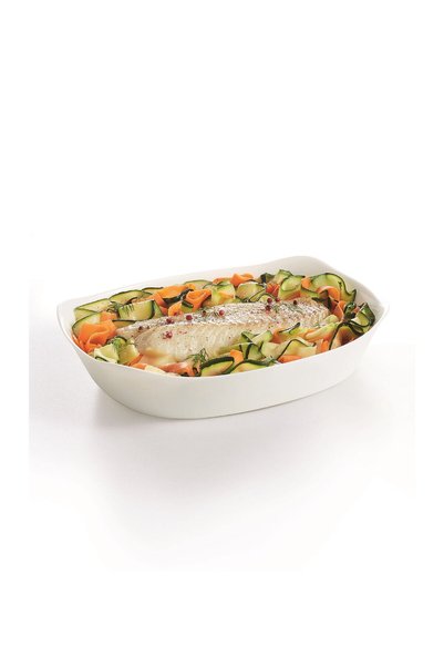 Luminarc Smart Cuisine Carine rectangular baking tray 29 x 23 cm made of opal...