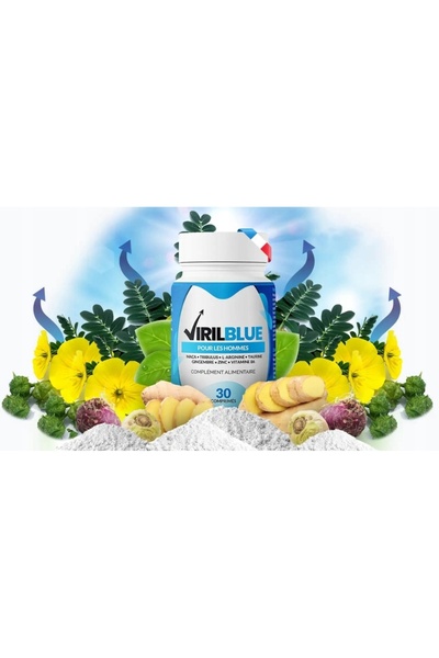 VirilBlue – Supliment pentru vitalitate masculină, 30 capsule