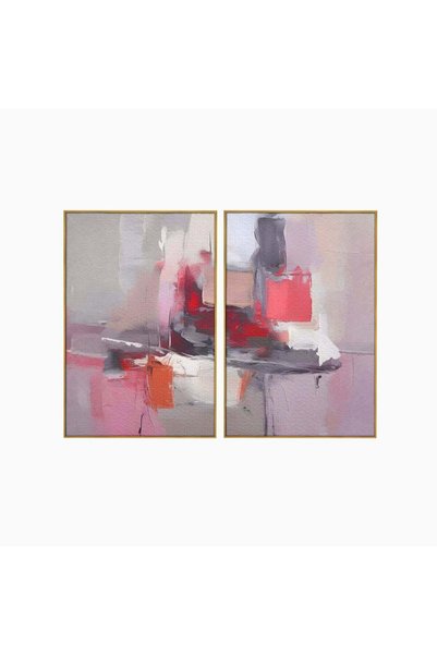 Luxcanva Set 2 Tablouri Canvas Transformare Graduala 200x150 cm (2 x 100x150)...
