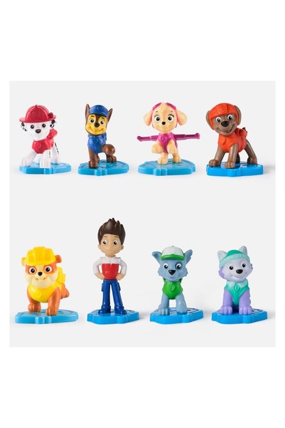 PAW PATROL Set cu 8 Figurine – Spin Master – Joacă și Colecție