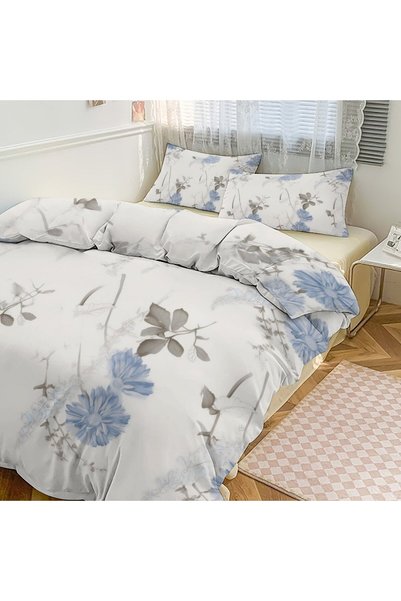 LEADER GLOBAL Premium Soft Bohemian Bedding Set 3 Pieces, Duvet & Pillow Covers