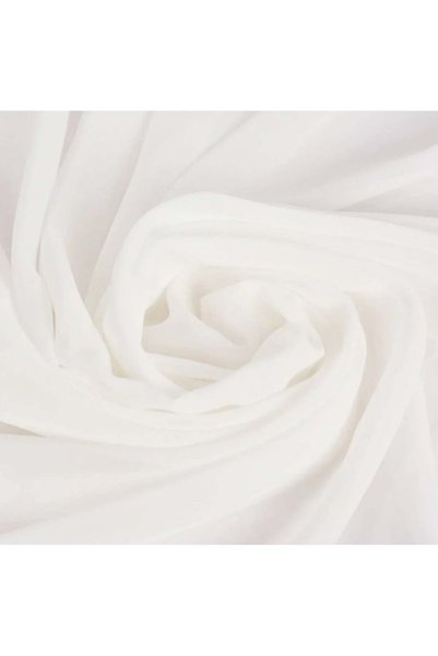 NO BRAND Voal Chiffon Premium - Eleganță și Fluiditate la Metru - Ivory