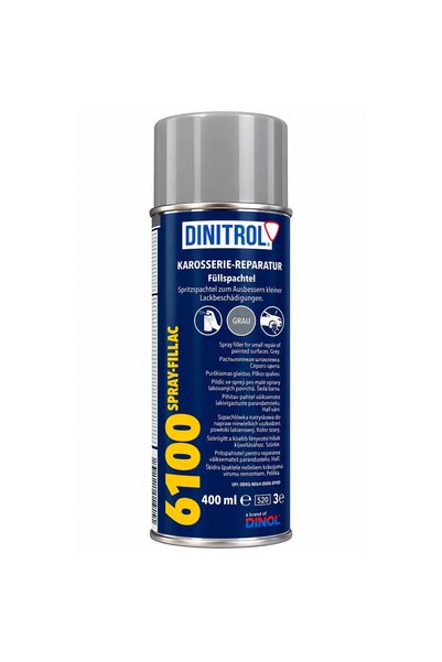 Dinitrol 6100 Spray-Fillac chit de umplere spray, pentru reparații caroserie,...