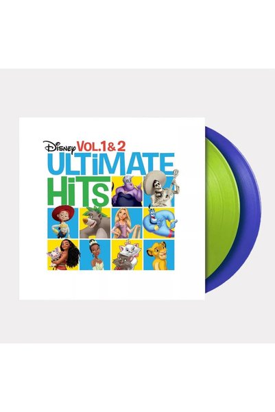 Ekinoks Plak Disney Ultimate Hits Vol 1 & 2 (Frozen, The Jungle Book, Toy Story 1-2, Tangled, Coco, Pocahontas...) Soundtrack, Plak