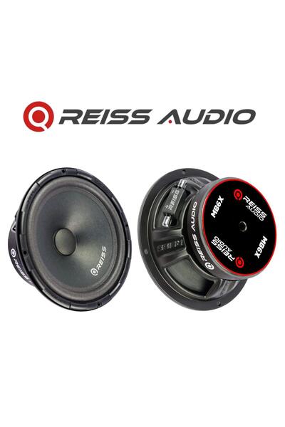 Reiss Audio Rs-M6BX 16Cm MidBass Çifti 640wat-320w Rms Oto Midbas Hoparlör 2Adet