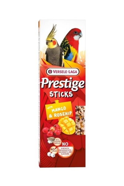 Versele Laga Versel Laga Prestige Mango & Rosehip Treat Sticks for Large Parr...