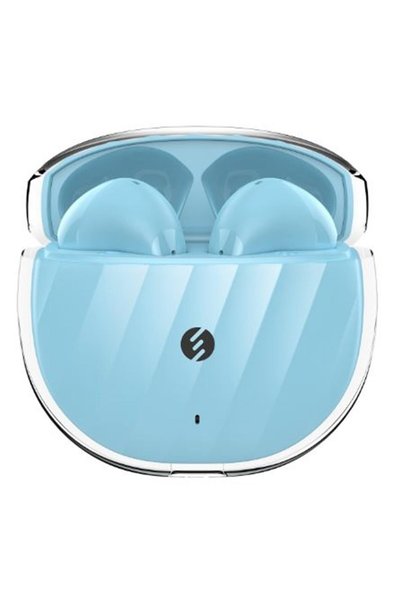 S-LINK Harmony X1 Mavi 4 Mikrofonlu ENC Bluetooth V5.4 TWS Gerçek Kablosuz Kulaklık