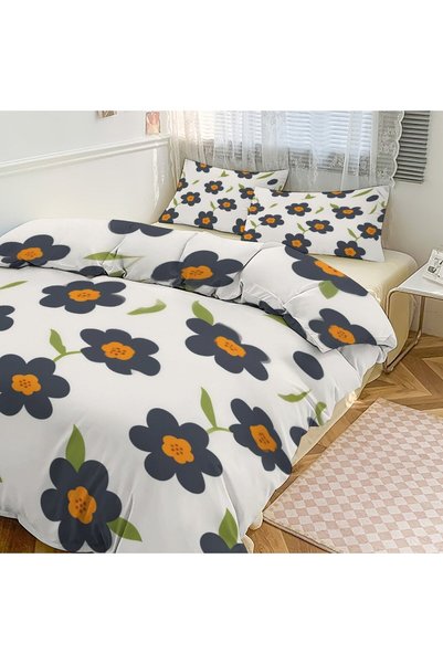 LEADER GLOBAL Boho Elegant Sleep Bedding Set 3 Pieces, Household Decor Beddin...