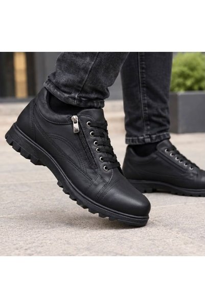 kıvanç kundura Fully Orthopedic Rubber Non-Slip Sole, Zipper-Closure, Genuine...