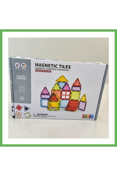 TheGencoo SH59696 26-PIECE MAGNET STAND SET, ASSORTED COLORS - BLOCK-ZRV GEN01
