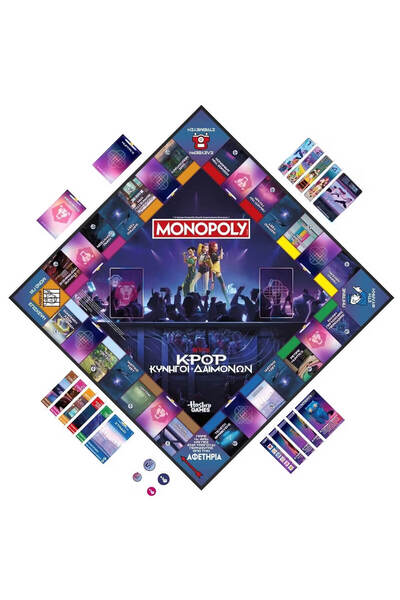 Monopoly K-Pop Demon Hunters Kutu Oyunu G4601