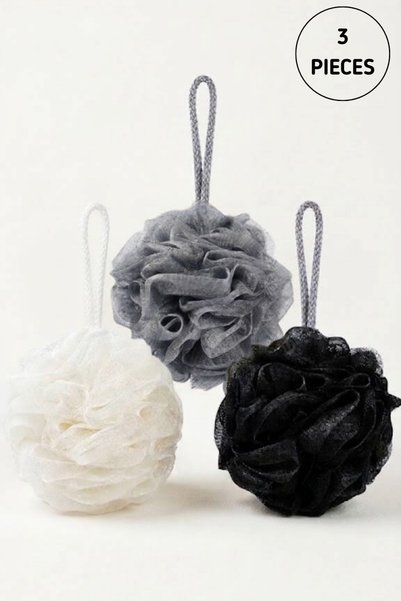 BULLGA Pack of 3 Pieces of Soft Sponge Fiber for Body and Exfoliation from Polga