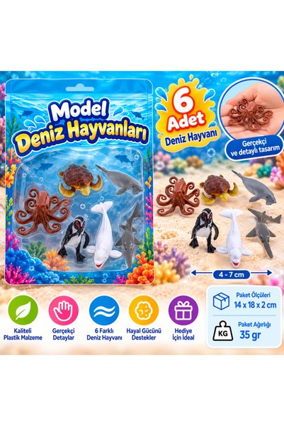 NW NessiWorld Model marine animals