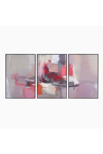 Luxcanva Set 3 Tablouri Canvas Transformare Graduala 120x60 cm (3 x 40x60) cu...