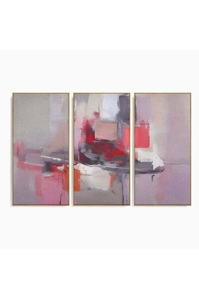 Luxcanva Set 3 Tablouri Canvas Transformare Graduala 210x140 cm (3 x 70x140) ...