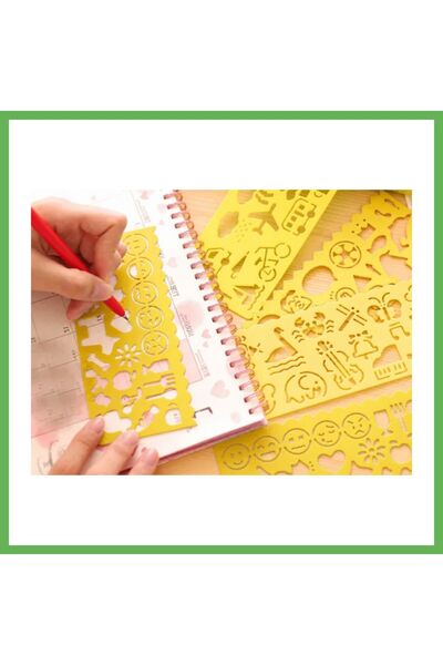 TheGencoo 3D Printing Everyday Objects and Emoji Drawing Template - Multi-Pat...