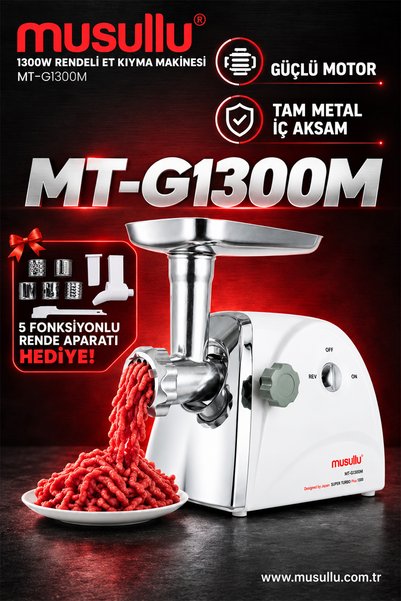 Musullu Dilimleme ve Rendeleme Makinesi, Et kıyma ve Salata Makinesi
