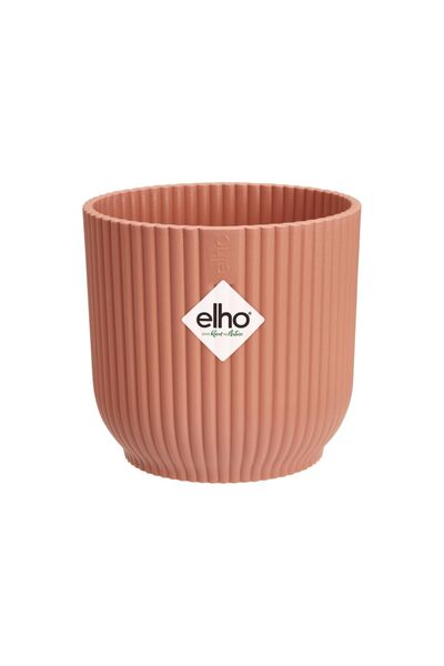 Elho Vibes Fold Round Mini 7-100% recyclable Flower Pot - Indoor plant pot - ...