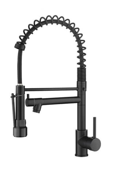 Generic Kitchen Faucet with Pull Down Sprayer, 360° Swivel Spring Sink Mixer ...