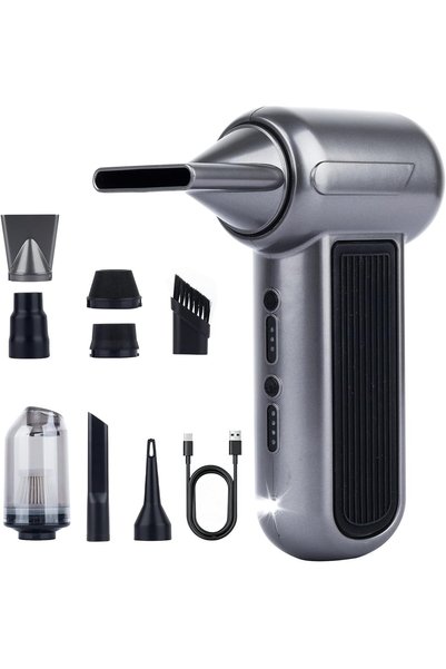 Wemart Electric Air Duster-130000RPM Super Power Cordless Air Duster, Recharg...