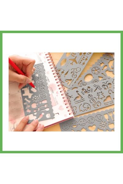 TheGencoo 3D Printing Everyday Objects and Emoji Drawing Template - Multi-Pat...
