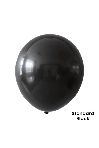 Baloane De Poveste Set 100 Baloane Latex 30 cm Negru (C20)