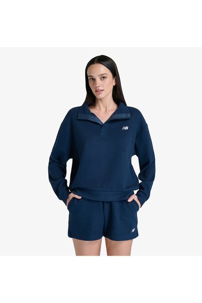 New Balance Lifestyle Woven Women's Navy Blue Shorts