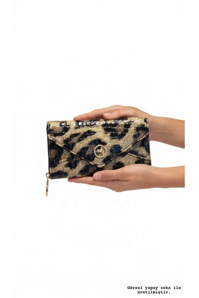 Generic Brand Women's Patent Leather Medium-Sized 17x9 cm Wallet