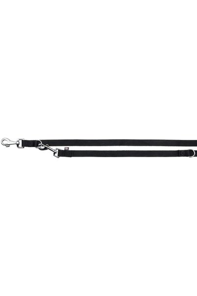 Trixie Classic adjustable leash XS–S: 2.00 m/15 mm black