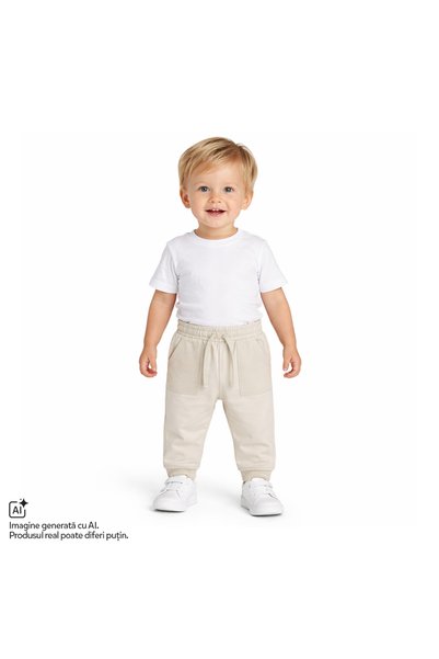 Chicco Pantaloni de trening pentru copii Chicco, Bej, 01893-70MC