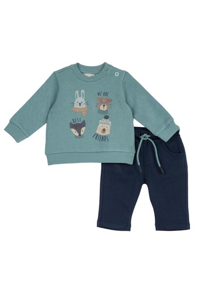Chicco Costumas copii bluza si pantaloni, verde, 00564-69MFCO