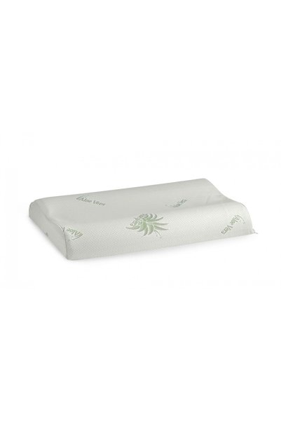 Somnart Pernă ergonomică din spumă cu memorie Ergonomica Memory Aloe Vera 42 ...