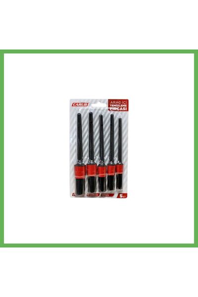 TheGencoo 5-Piece Car Interior Cleaning Brush Set, 1 Set GEN01