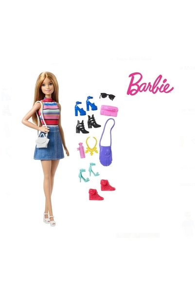 Barbie Papusa cu Accesorii la Moda - Mattel