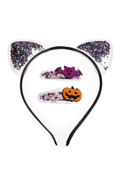 OEM Set Coronita & Clama Par Dovleac Liliac de Halloween - 3 piese – Accesori...
