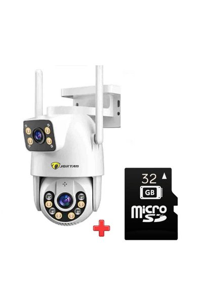 NO BRAND Cameră Jortan Dual PTZ 9697QJ, 6MP UHD, LAN/Wireless, Color Noaptea,...