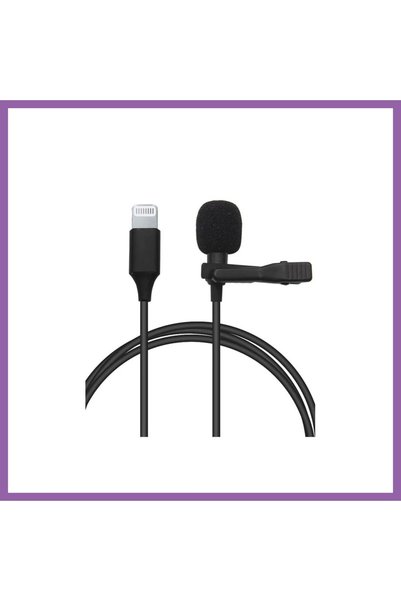 Bezos Lightning 2 Metre Double Mikrofon - Siyah BZSSS