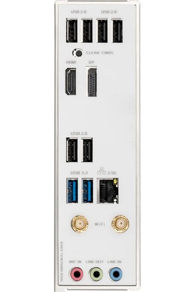 BSD MAXUN TERMINATOR B760M-D4-ICE DDR4 HDMI-DP PCIE 5.0 1700p mATX BEYAZ