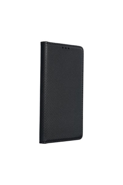 Smart Θήκη βιβλίου σιλικόνης μαύρη (iPhone 15) 593322