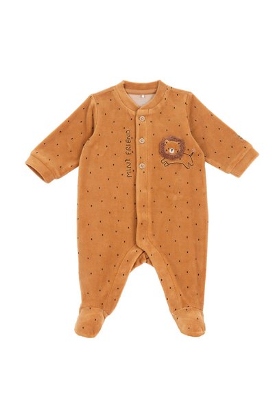 Chicco Salopeta bebelusi din velur, Galben, 02795-71MFCI