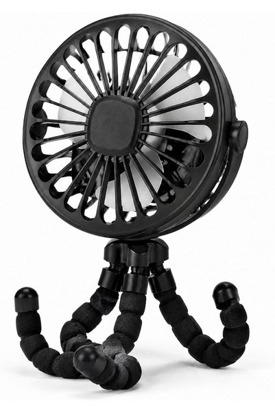 Sorandy Stroller Fan Portable Silent Baby Car Fan for Travel Outdoor USB Char...