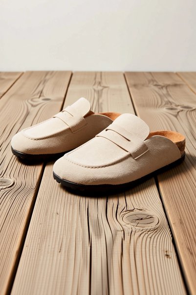 BENERLY Women's Laceless Genuine Suede Leather Casual Loafers with Flat Soles...